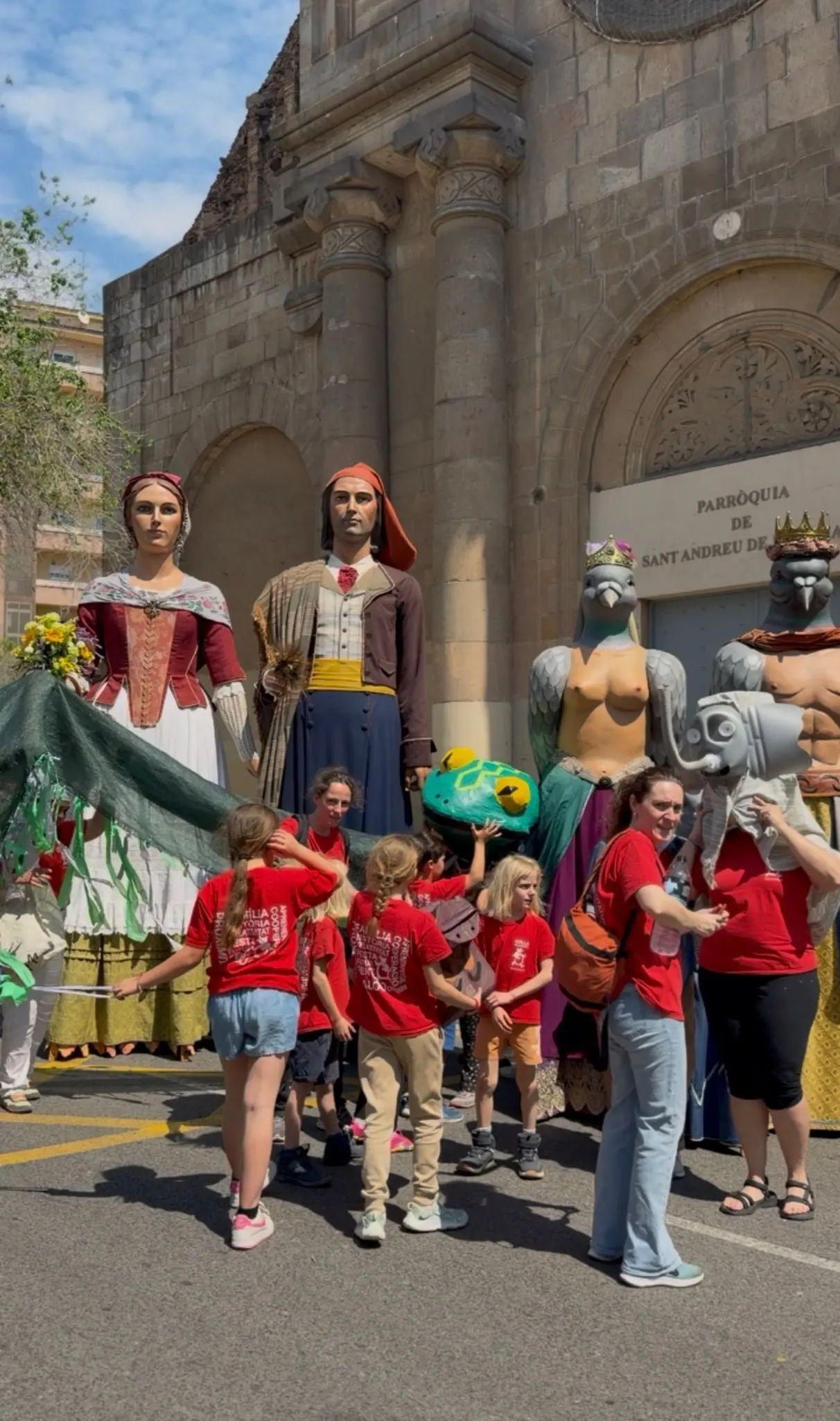 L’IE Tramuntana, escola amfitriona de la XXVI Trobada de Gegants d’Escoles